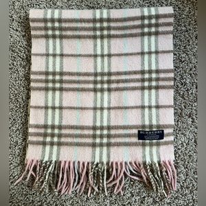Burberry candy pink nova check scarf